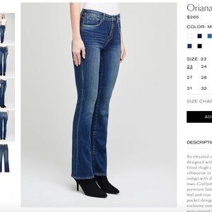 L’Agence Oriana High Rise Jeans in Monterey